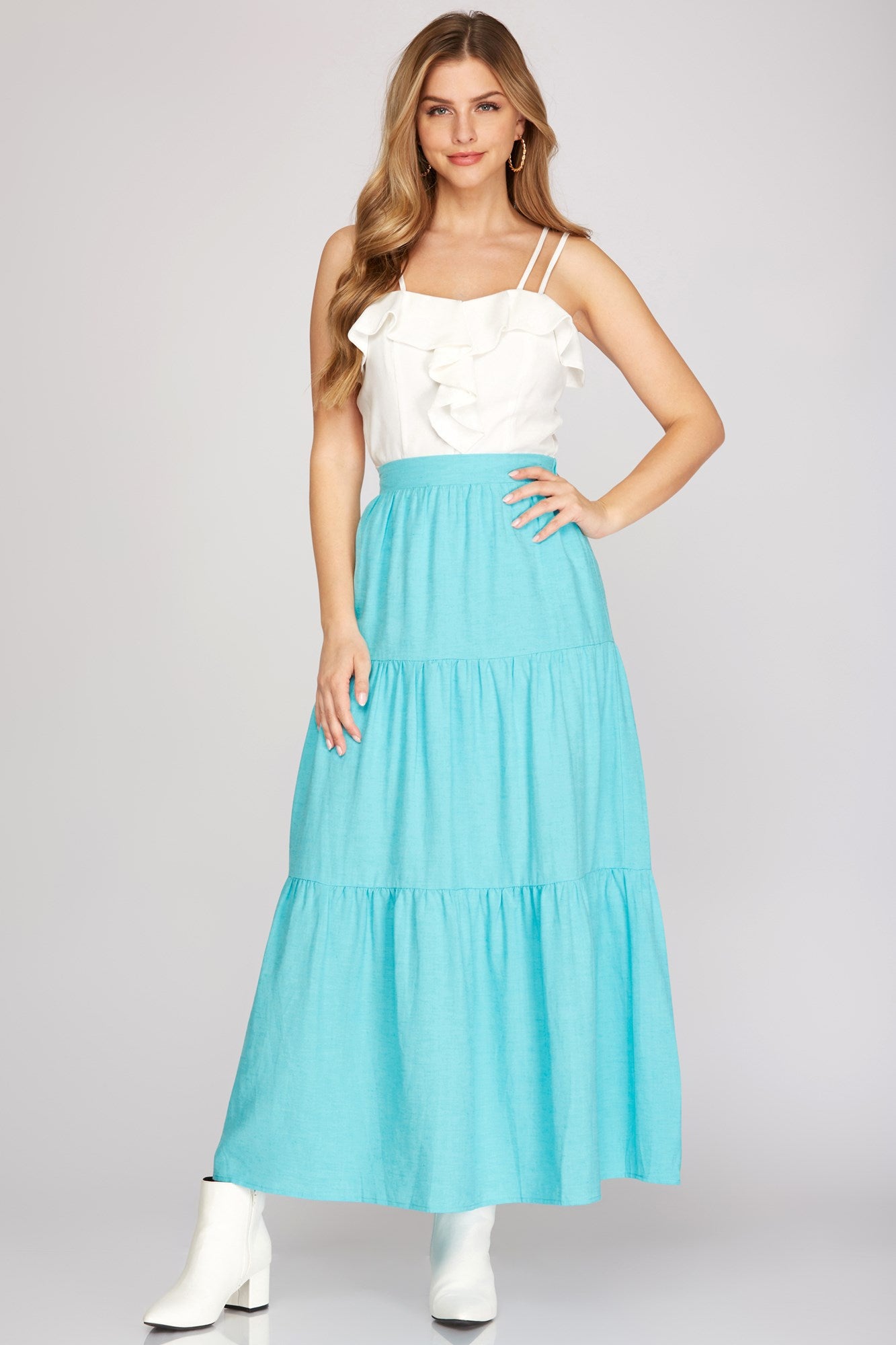 Skirt Aqua Blue