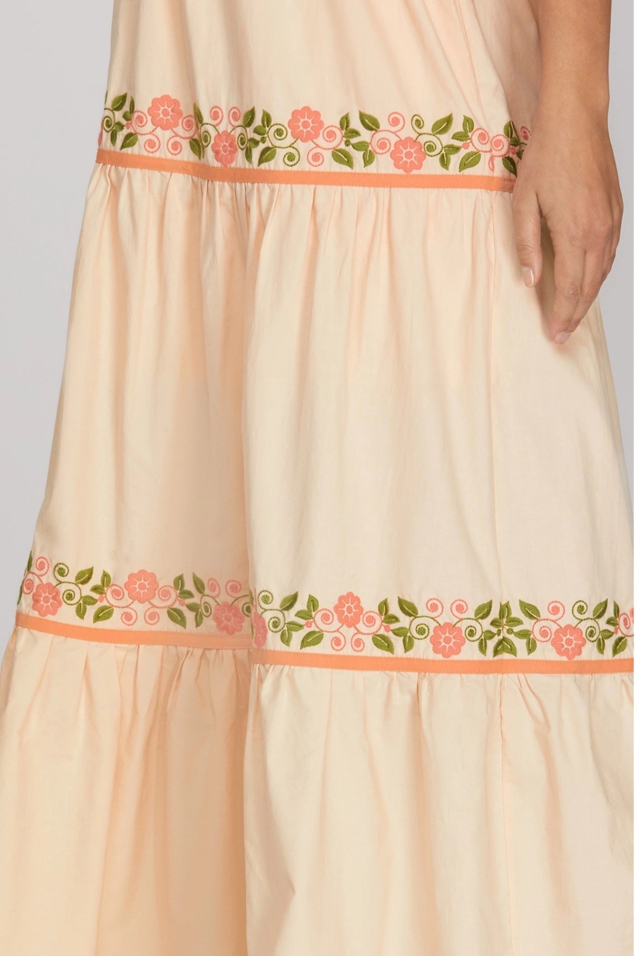 Peach Dress